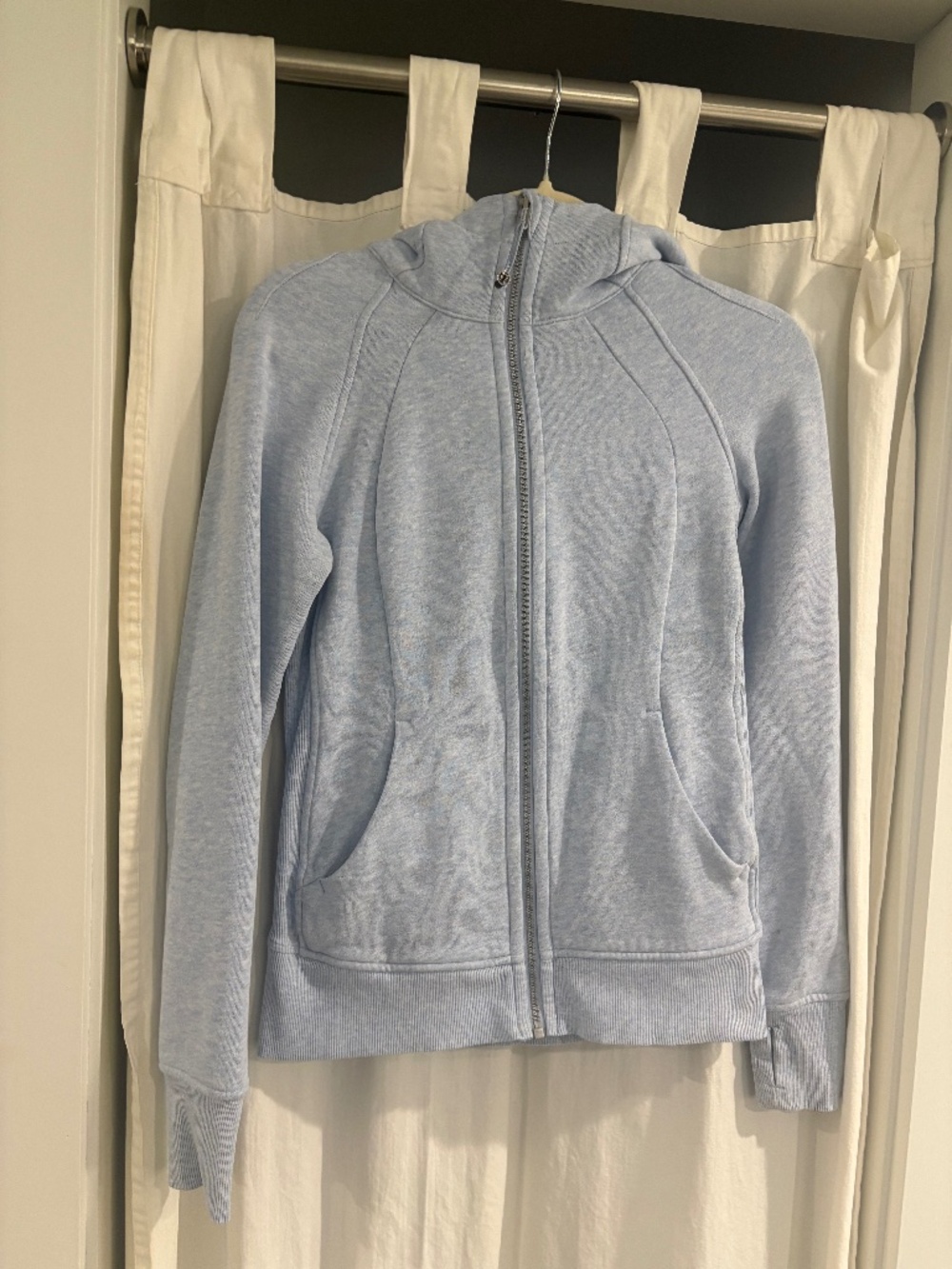 Lululemon Scuba Hoodie Baby Blue